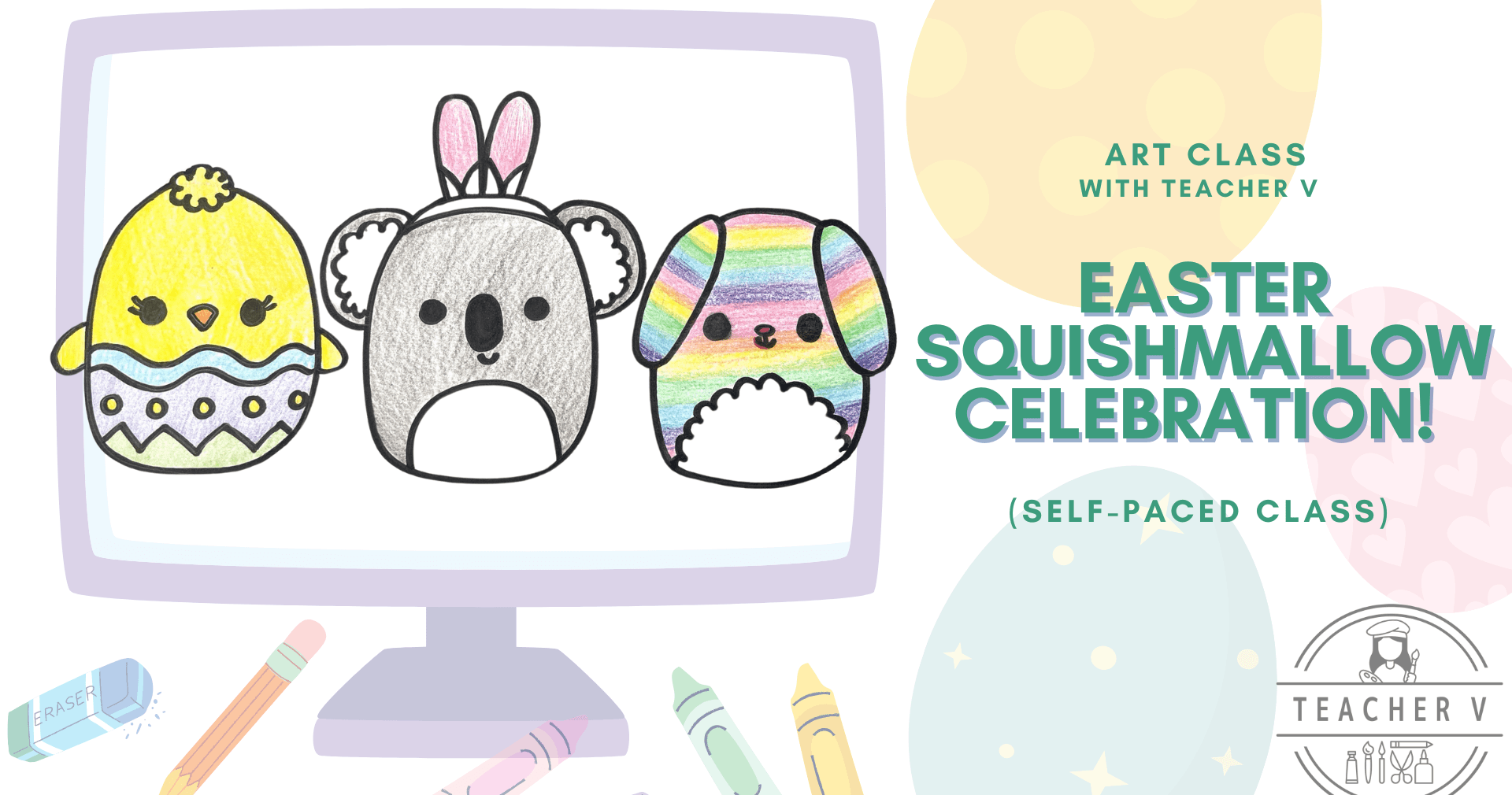 Art Class - Spring Squishmallow Draw