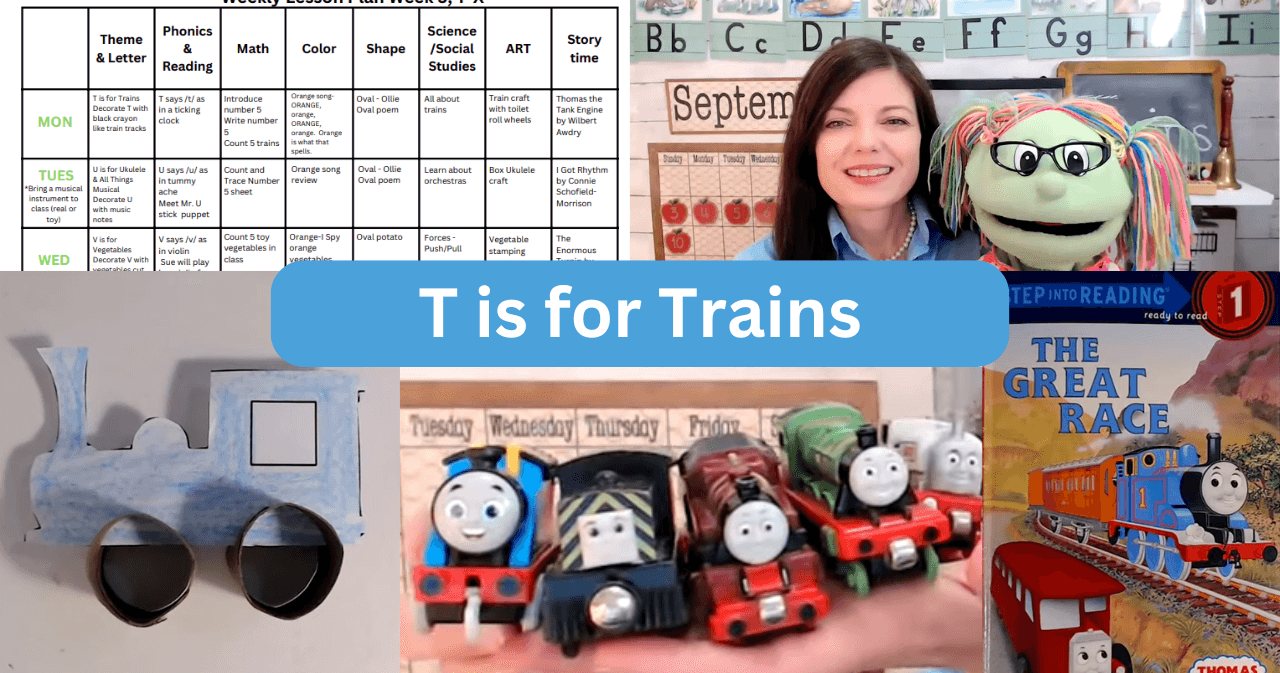 Early Education Class - T is for Train