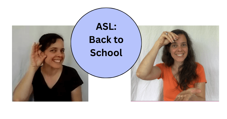 World Languages Class - ASL: School Life