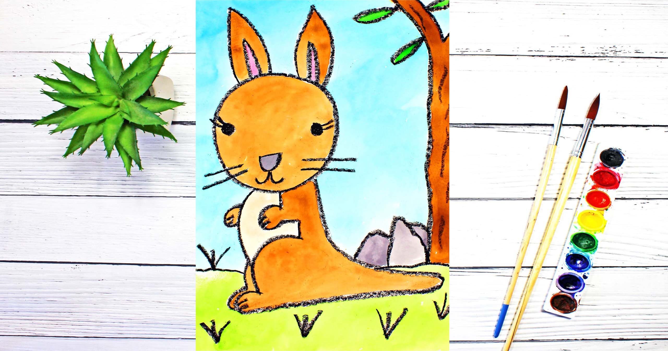 Art Class - Draw & Paint Aussie Roos