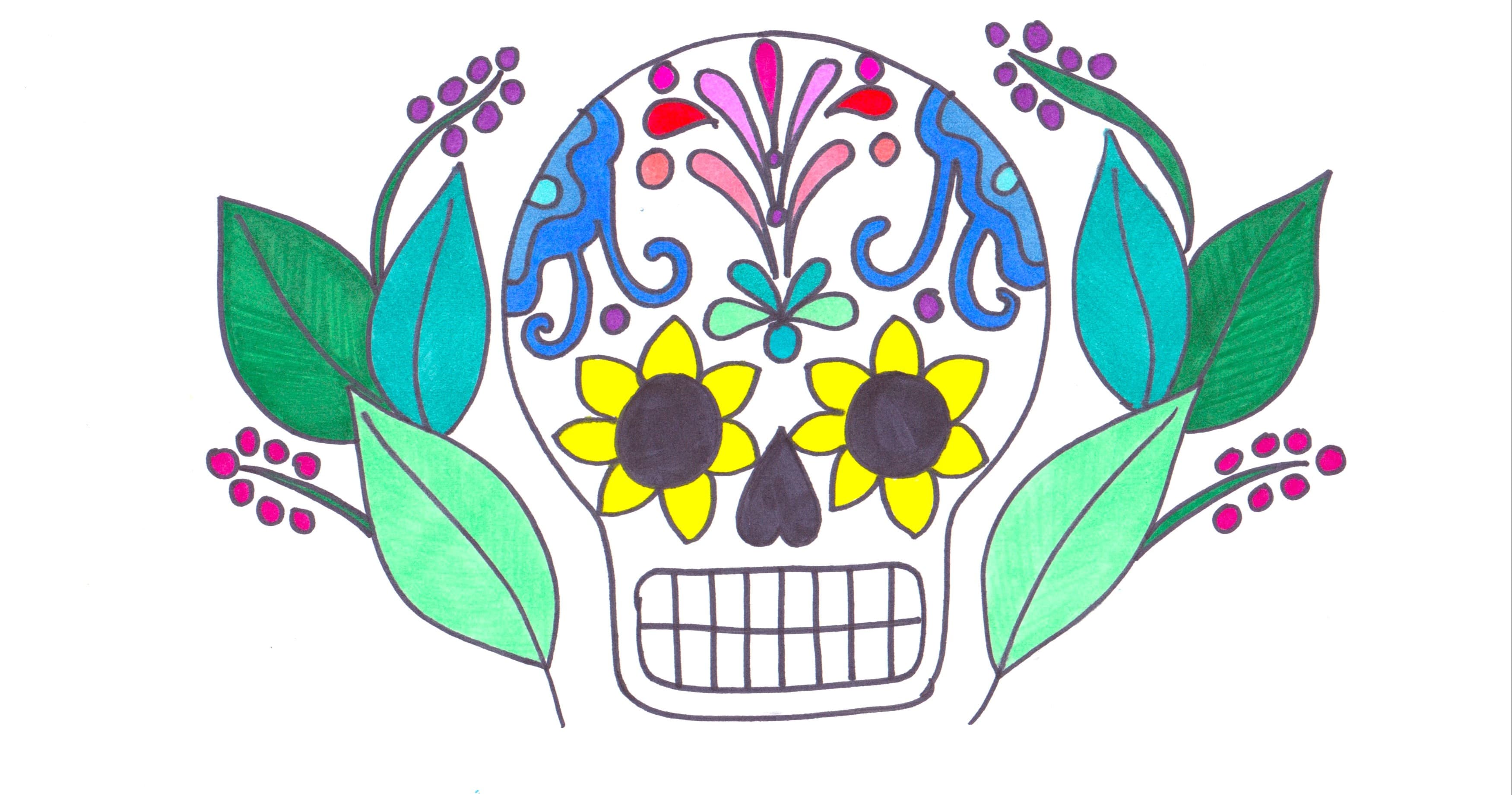 Art Class - Dia de los Muertos Calavera