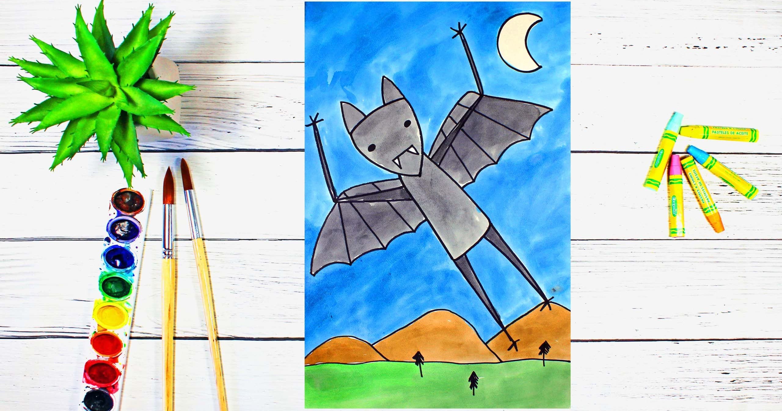 Art Class - Beginner's Vampire Bat Art