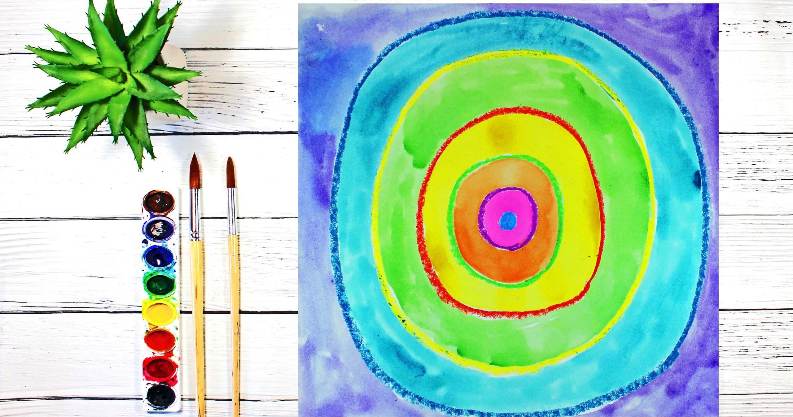 Art Class - Concentric Circles: Beginner