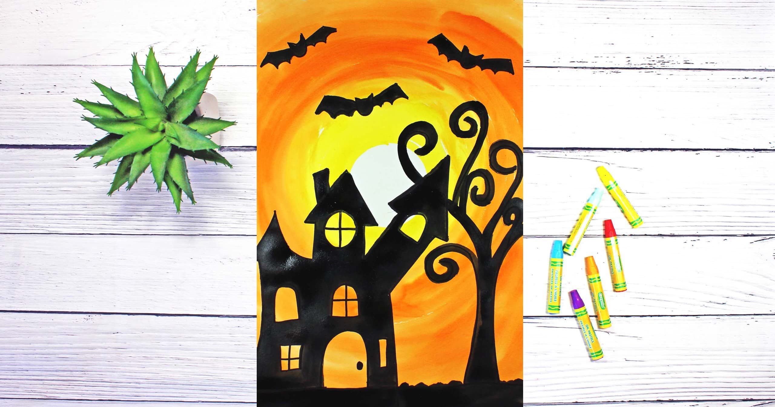 Art Class - Draw & Paint Haunted House