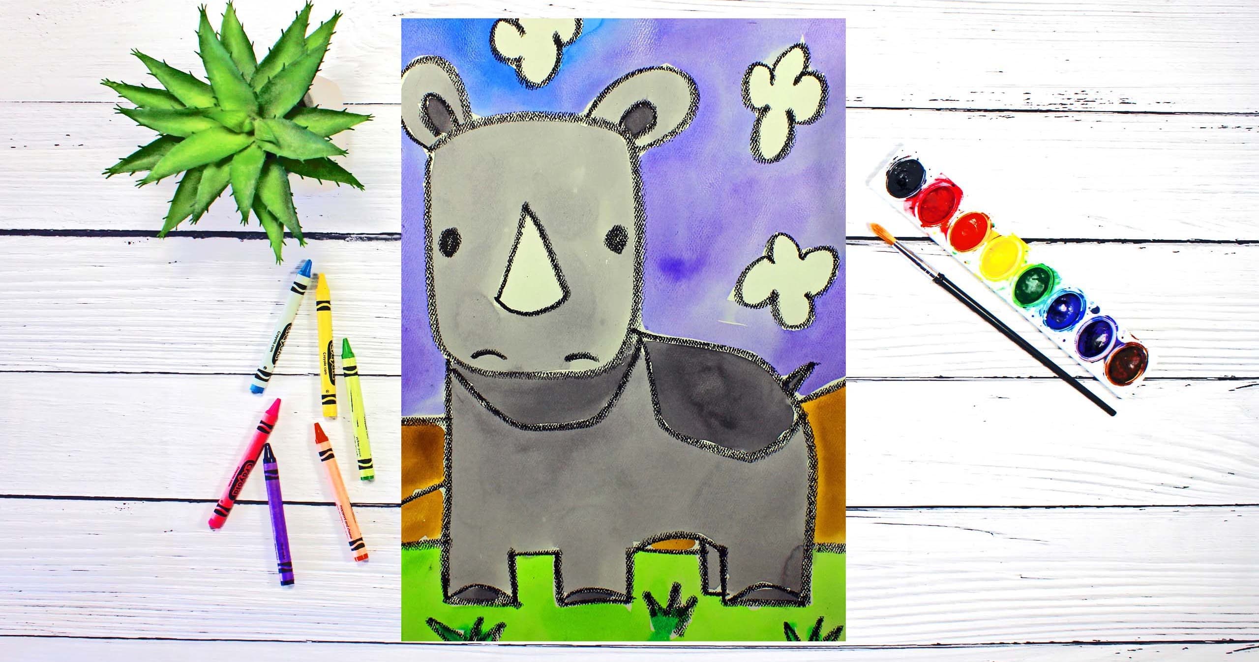 Art Class - Beginner's Rhino Art Class