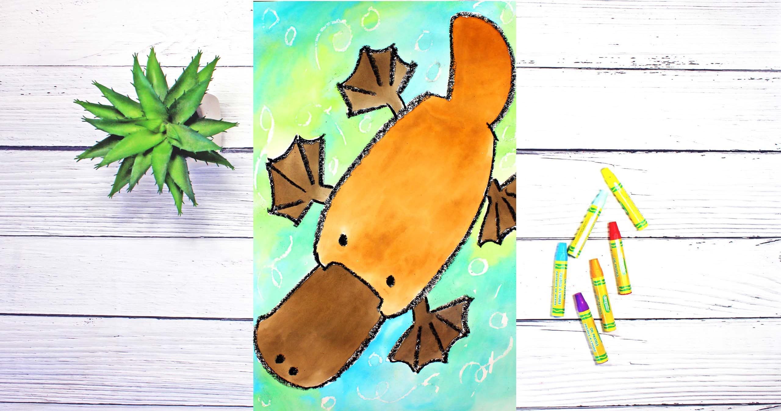 Art Class - Draw & Paint Platypus Art