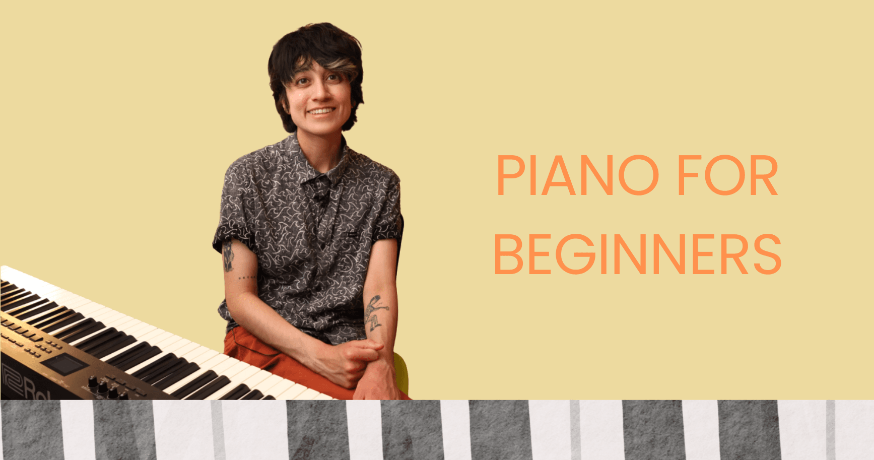 Music Class - Beginner Piano Mastery