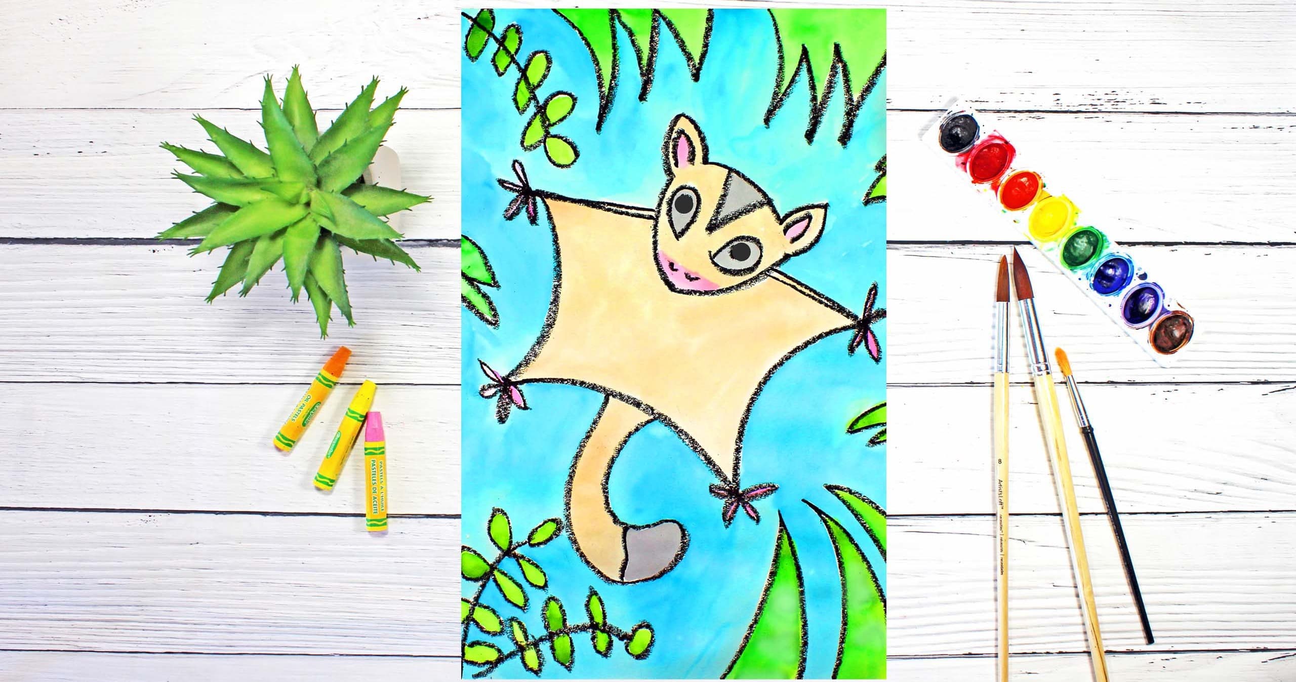 Art Class - Draw & Paint Sugar Gliders