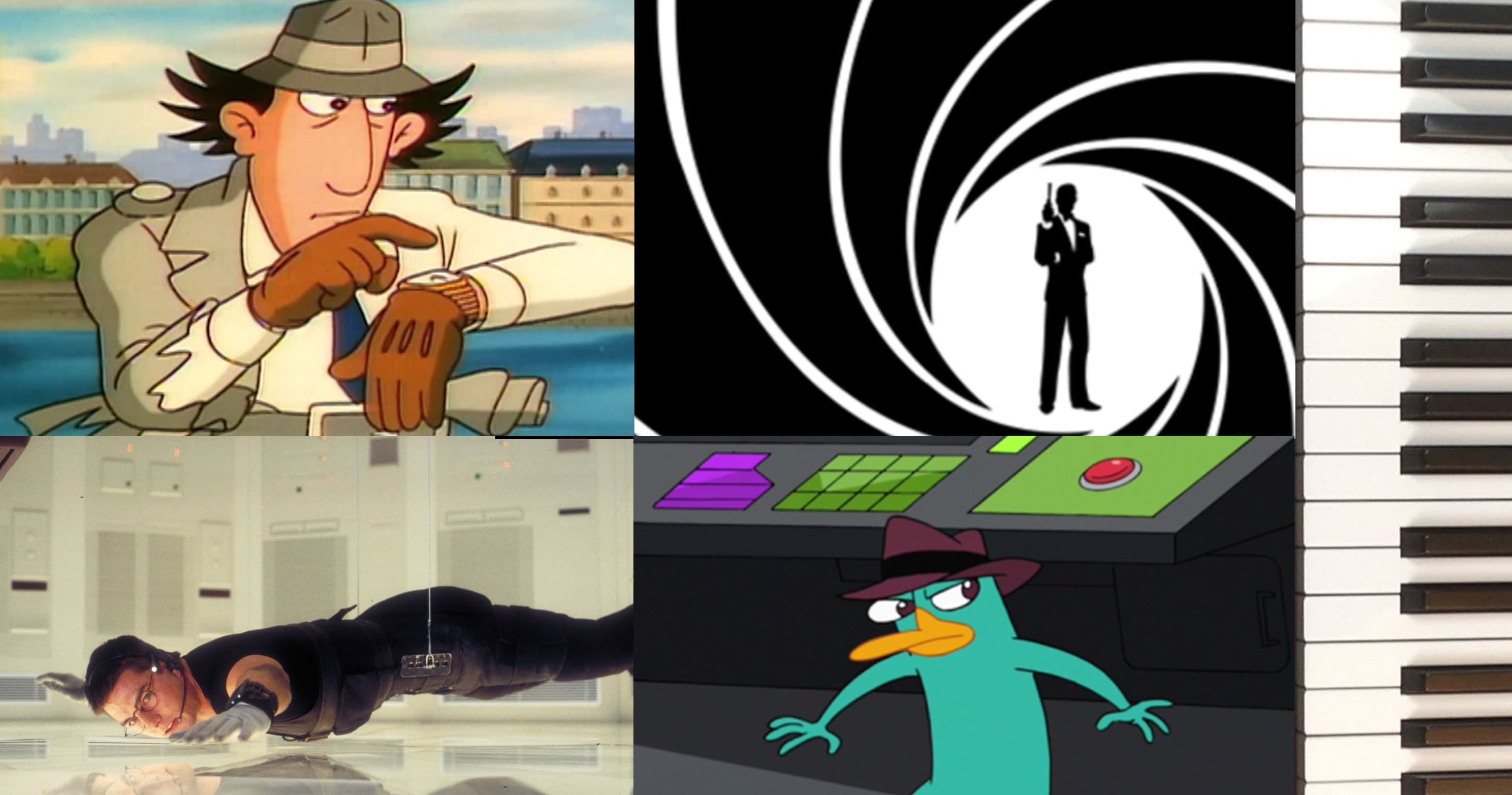 Music Class - Spy Movie Piano Mastery