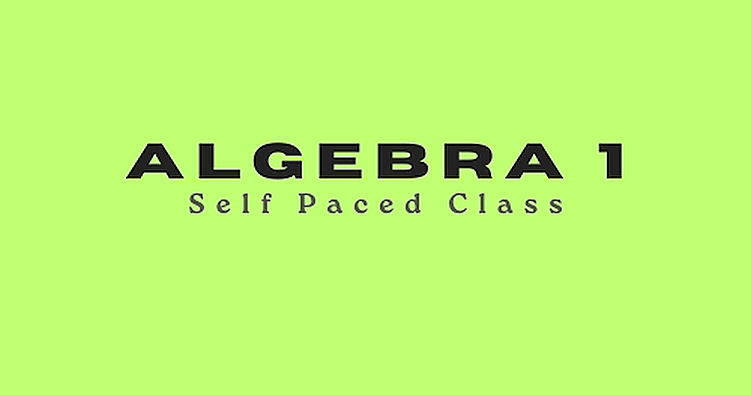 Math Class - Engaging Algebra 1 Course