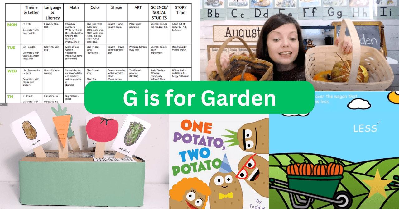 Early Education Class - G is for Garden