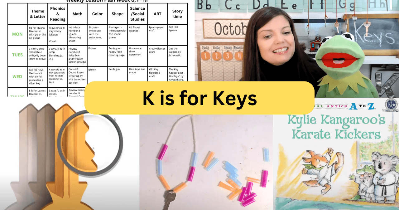 Early Education Class - K is for Keys