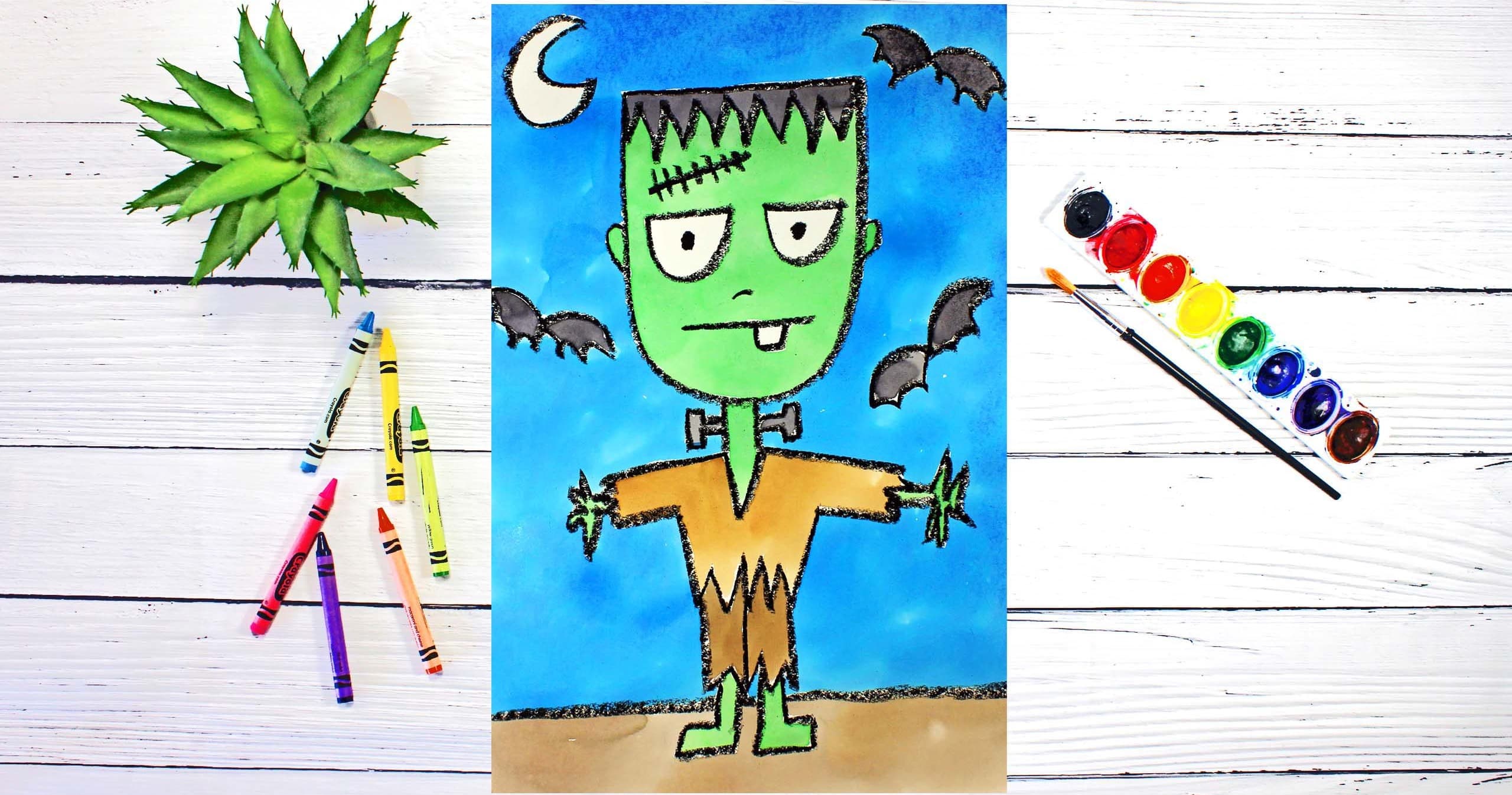 Art Class - Spooky Halloween Art Class