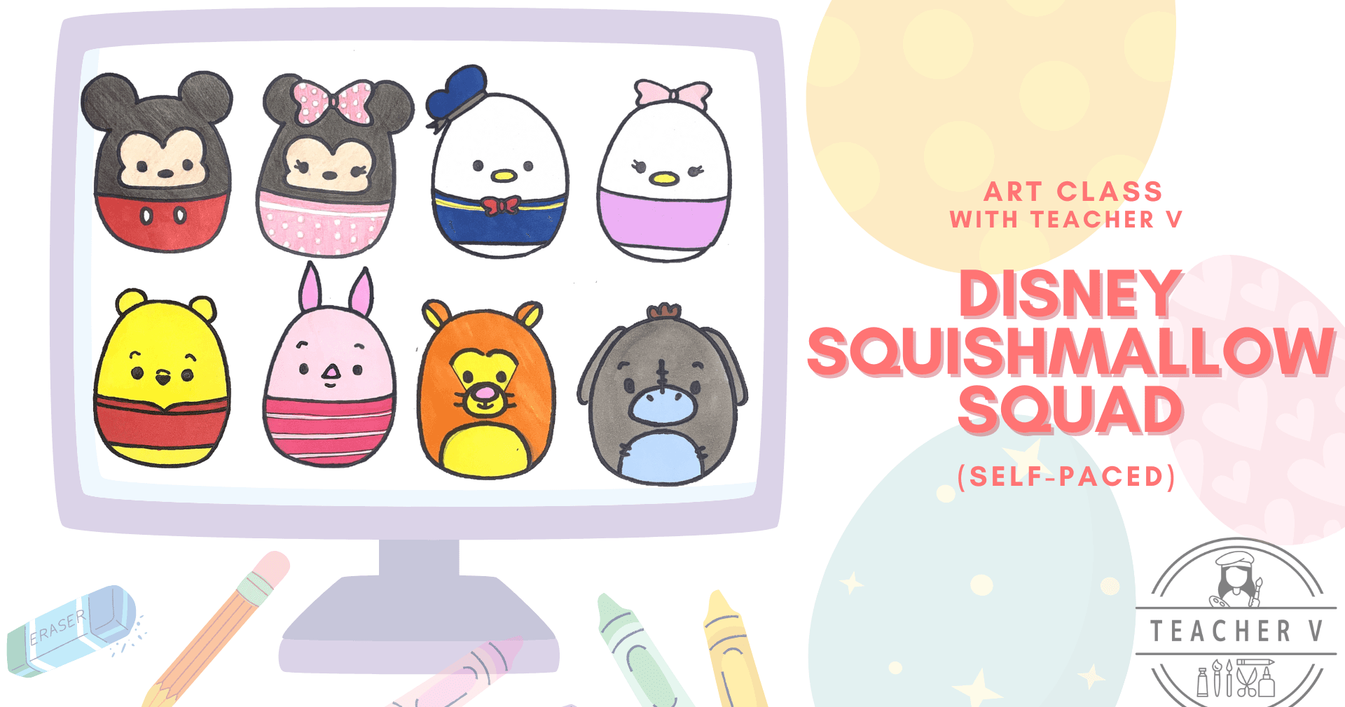 Art Class - Disney Squishmallow Drawing