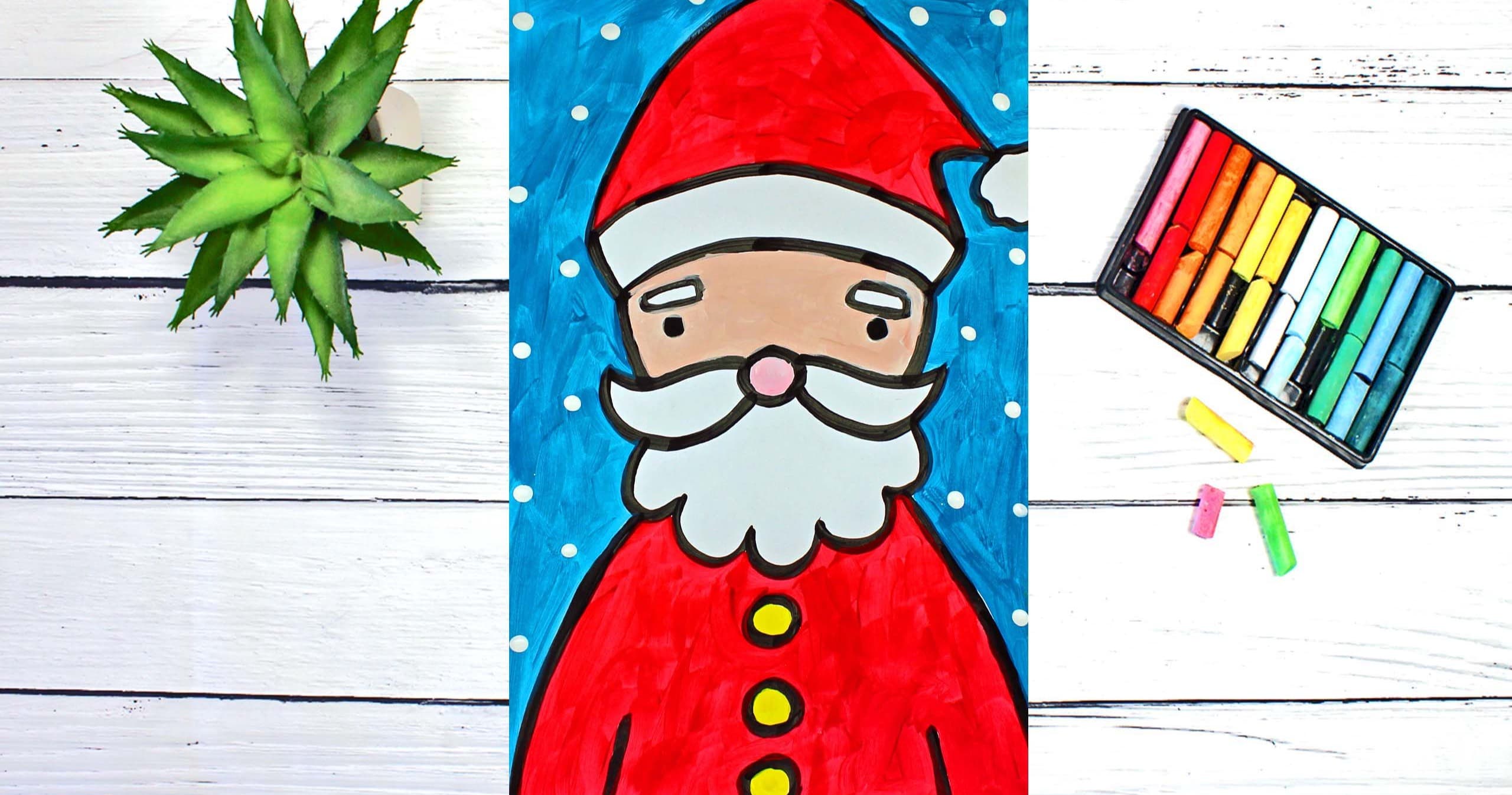 Art Class - Jolly Santa Painting Class
