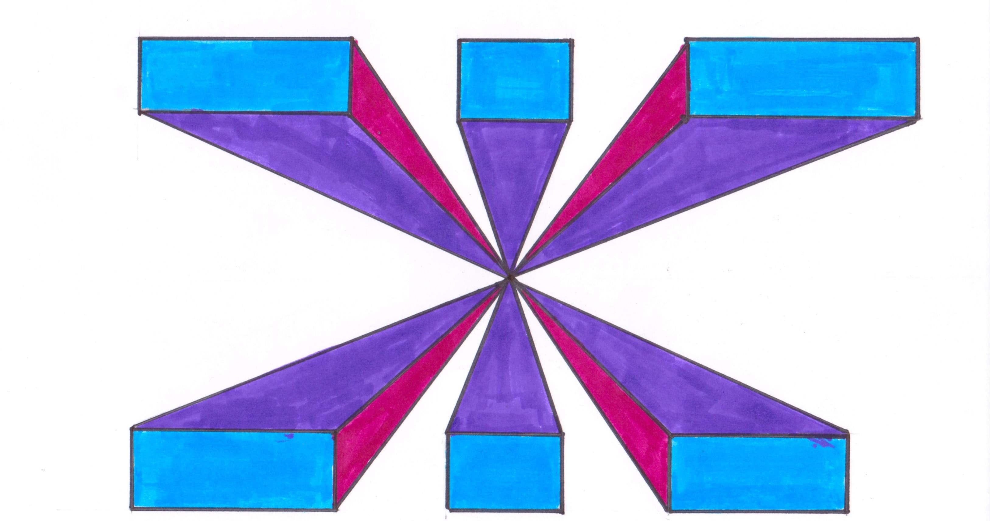Art Class - Drawing 3D Shapes in 1-Point