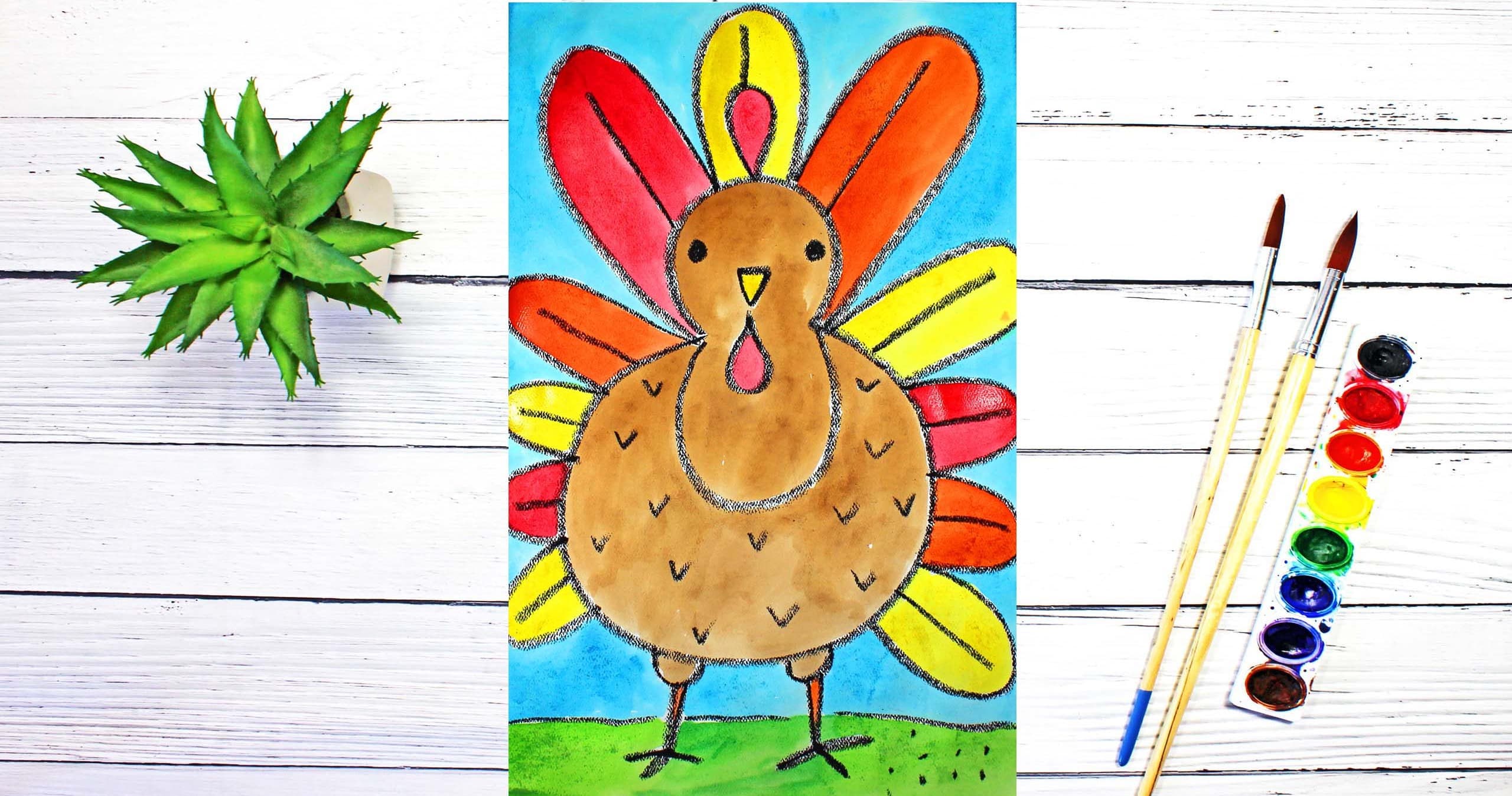 Art Class - Draw & Paint Thanksgiving