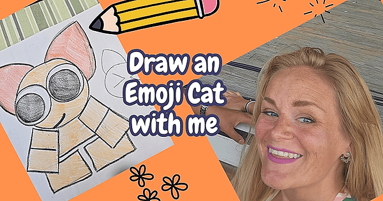 Art Class - Draw an Emoji Cat with me
