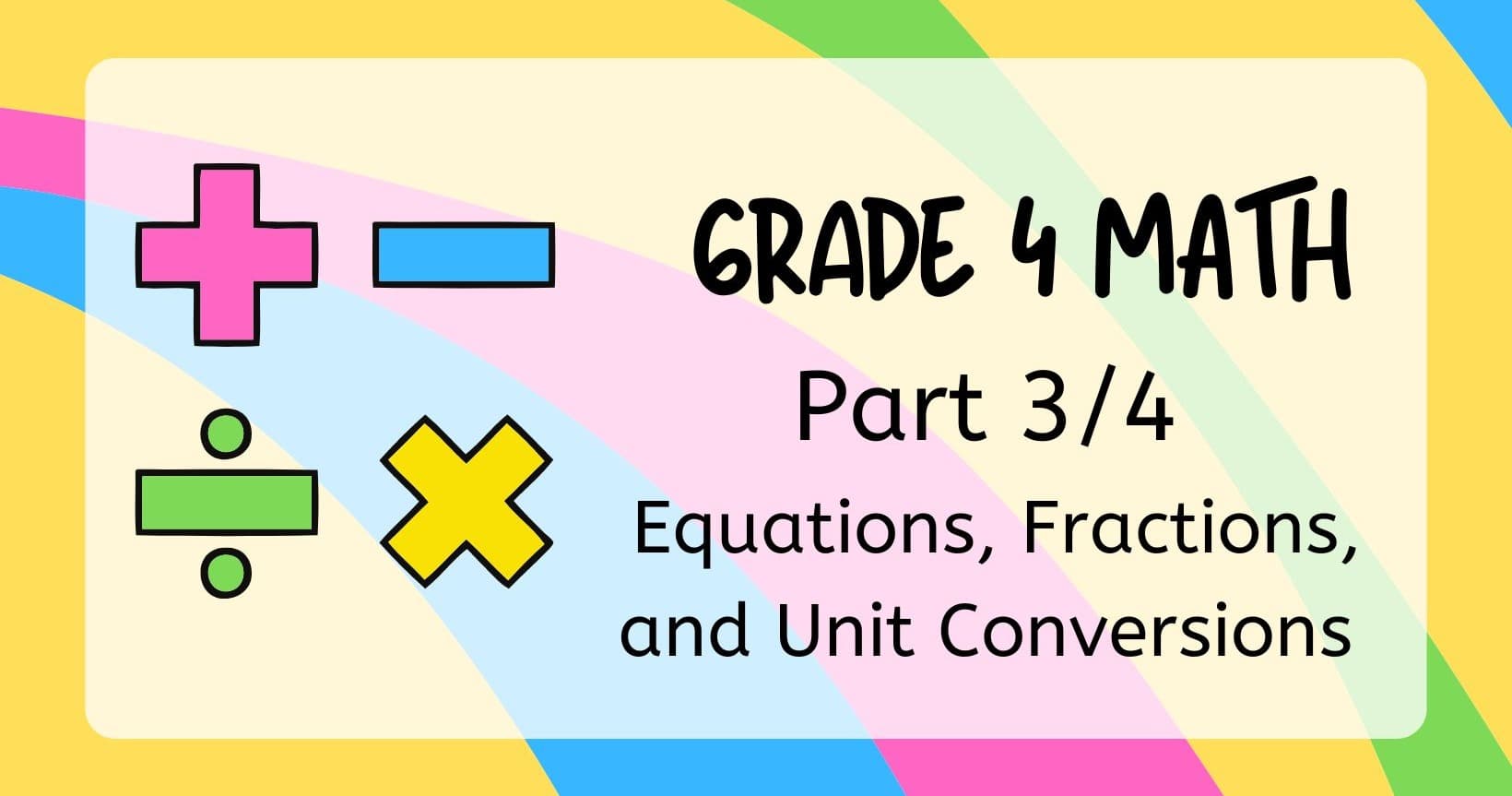 Math Class - Grade 4 Math Essentials