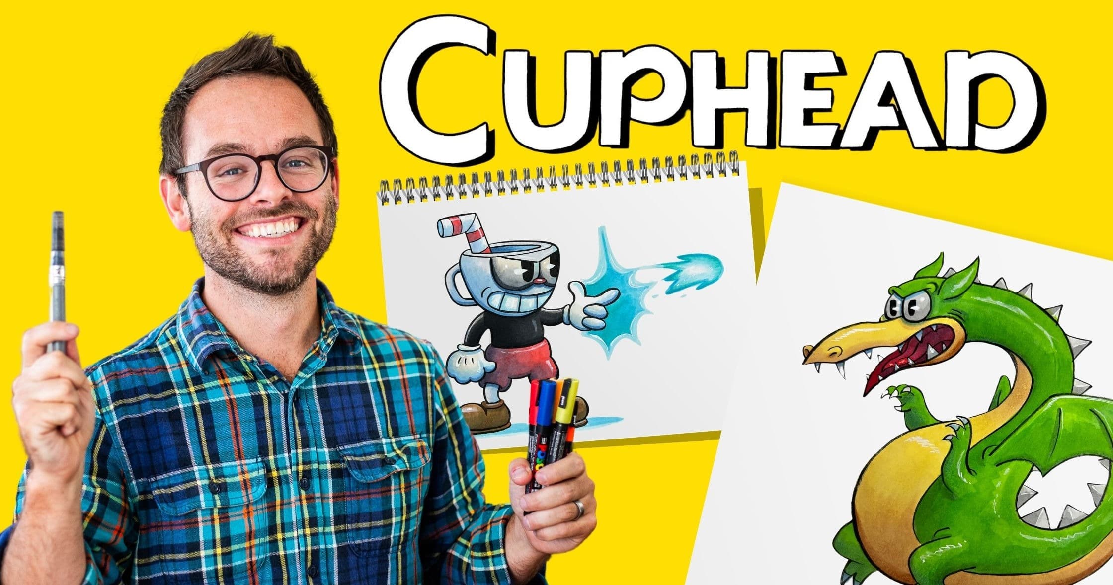 Art Class - Draw Cuphead Characters