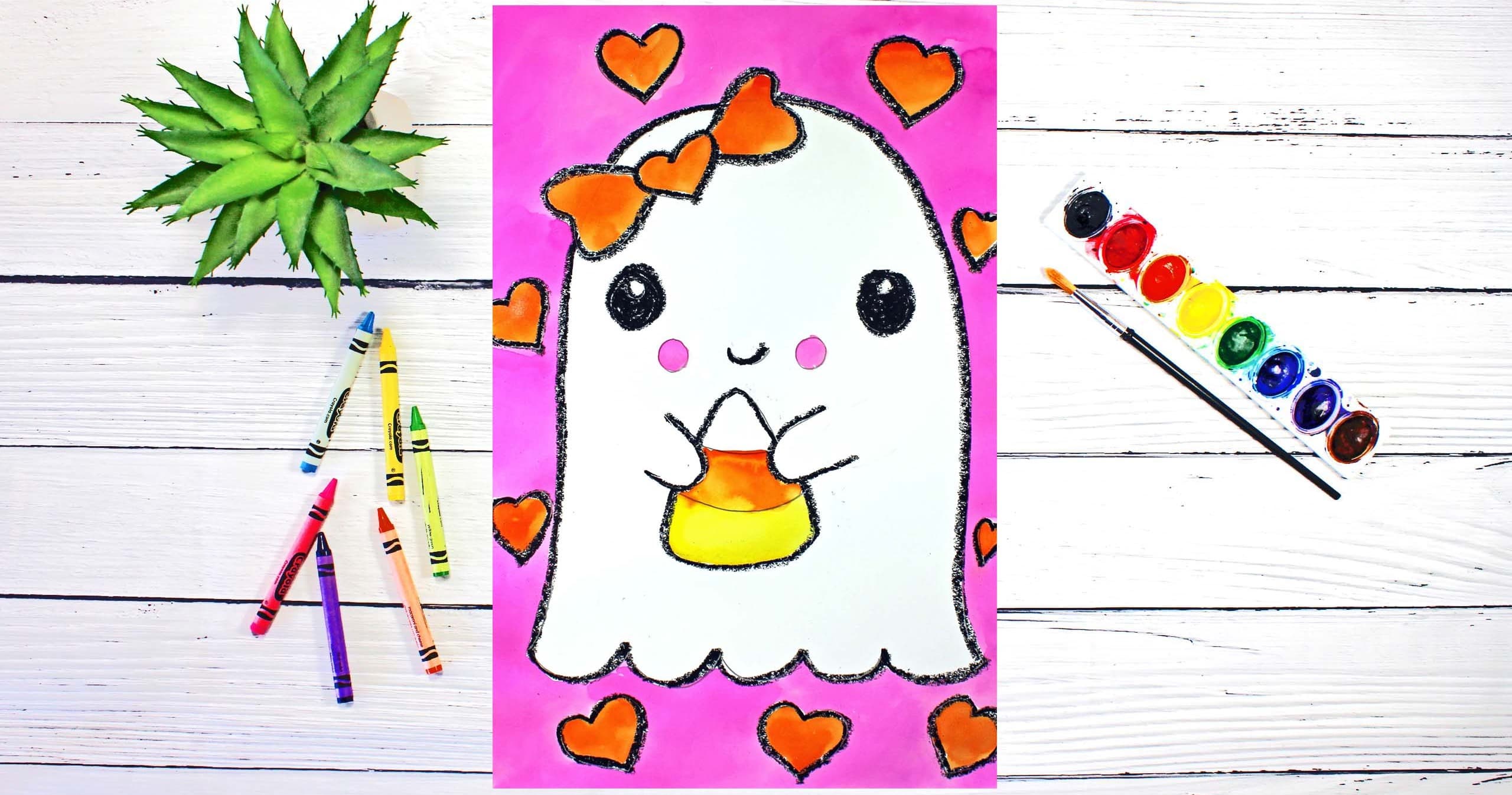 Art Class - Draw & Paint Cute Ghosts