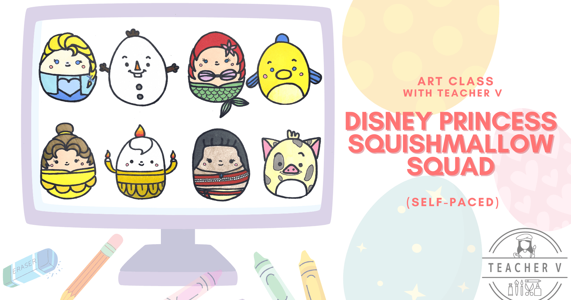 Art Class - Disney Squishmallow Princess