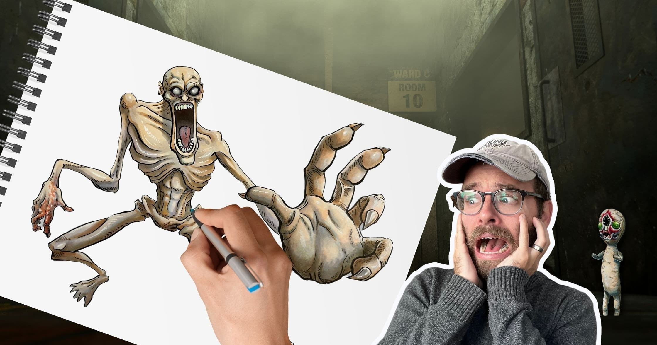 Art Class - Draw Terrifying SCP Monsters