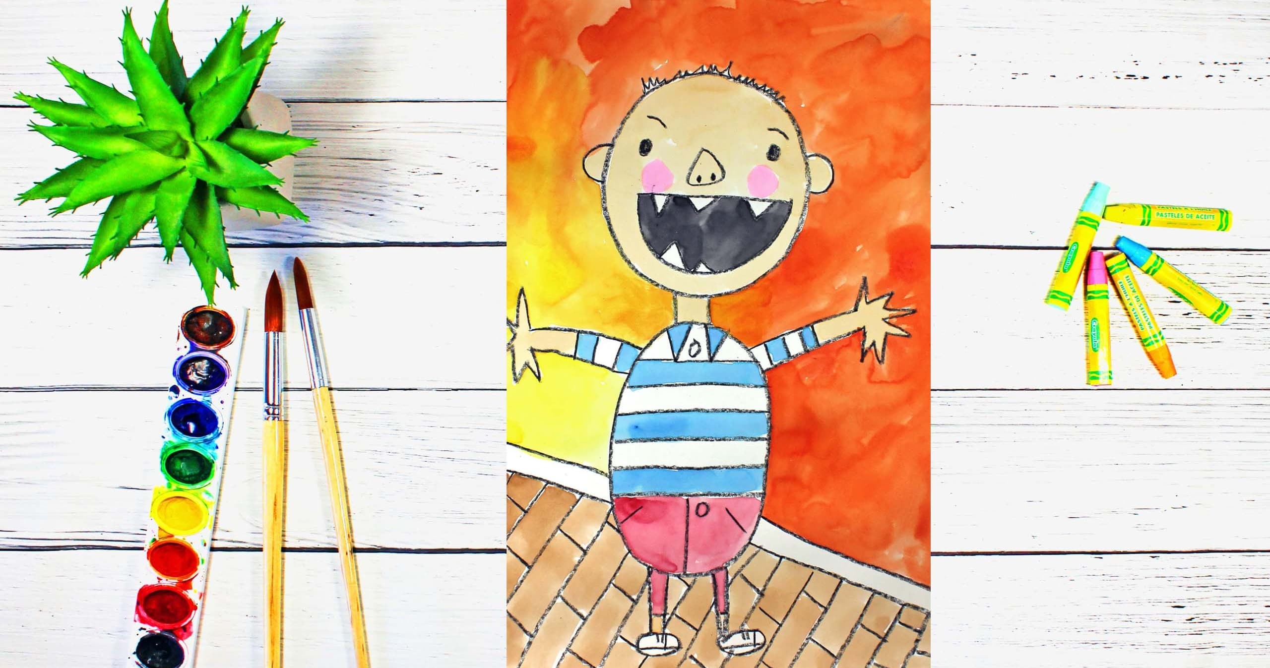 Art Class - Watercolor Painting: David
