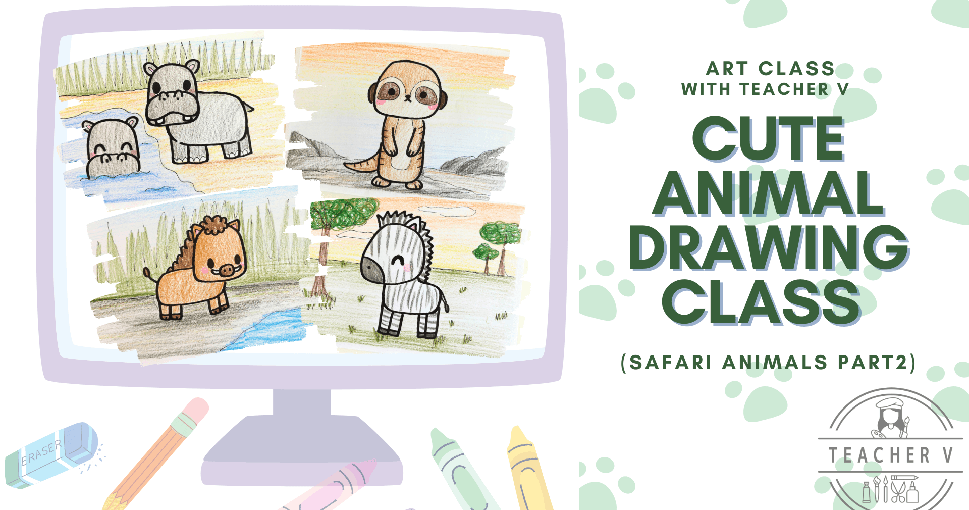 Art Class - Draw Iconic Safari Animals