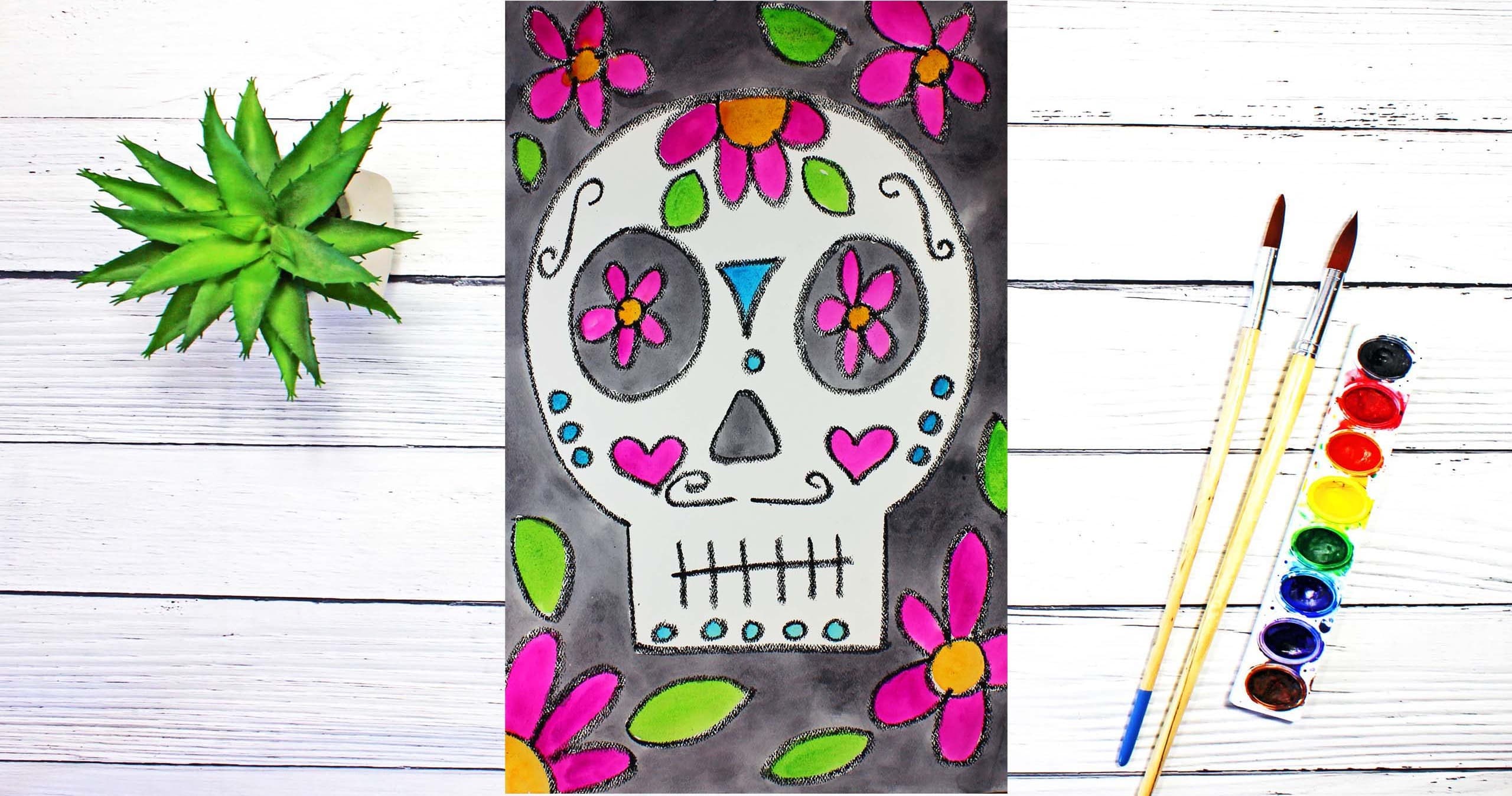 Art Class - Draw & Paint Sugar Skulls