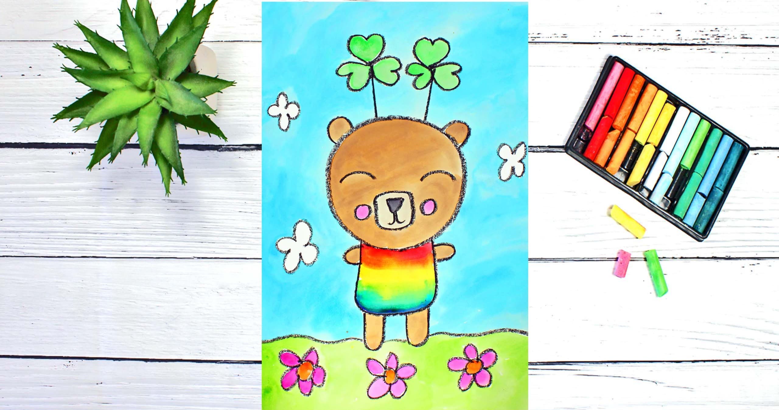 Art Class - Draw & Paint St. Pat's Bear