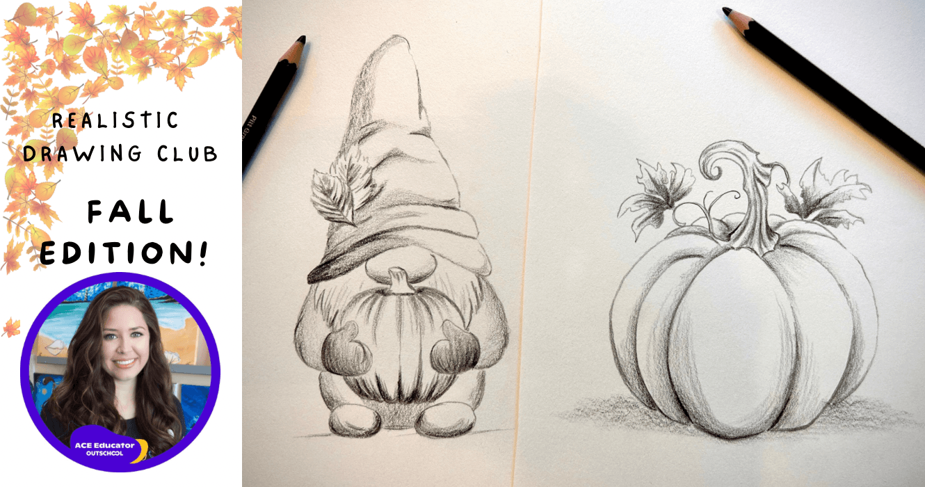 Art Class - Realistic Fall Drawing Class