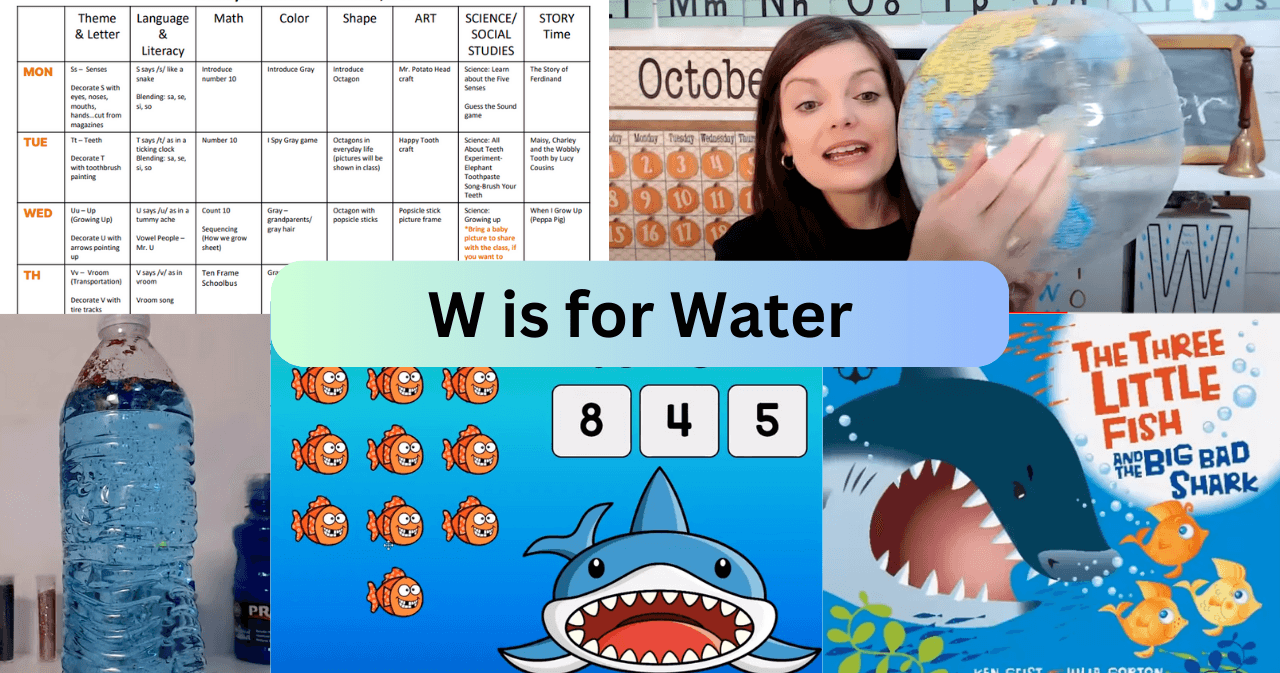Early Education Class - W is for Water