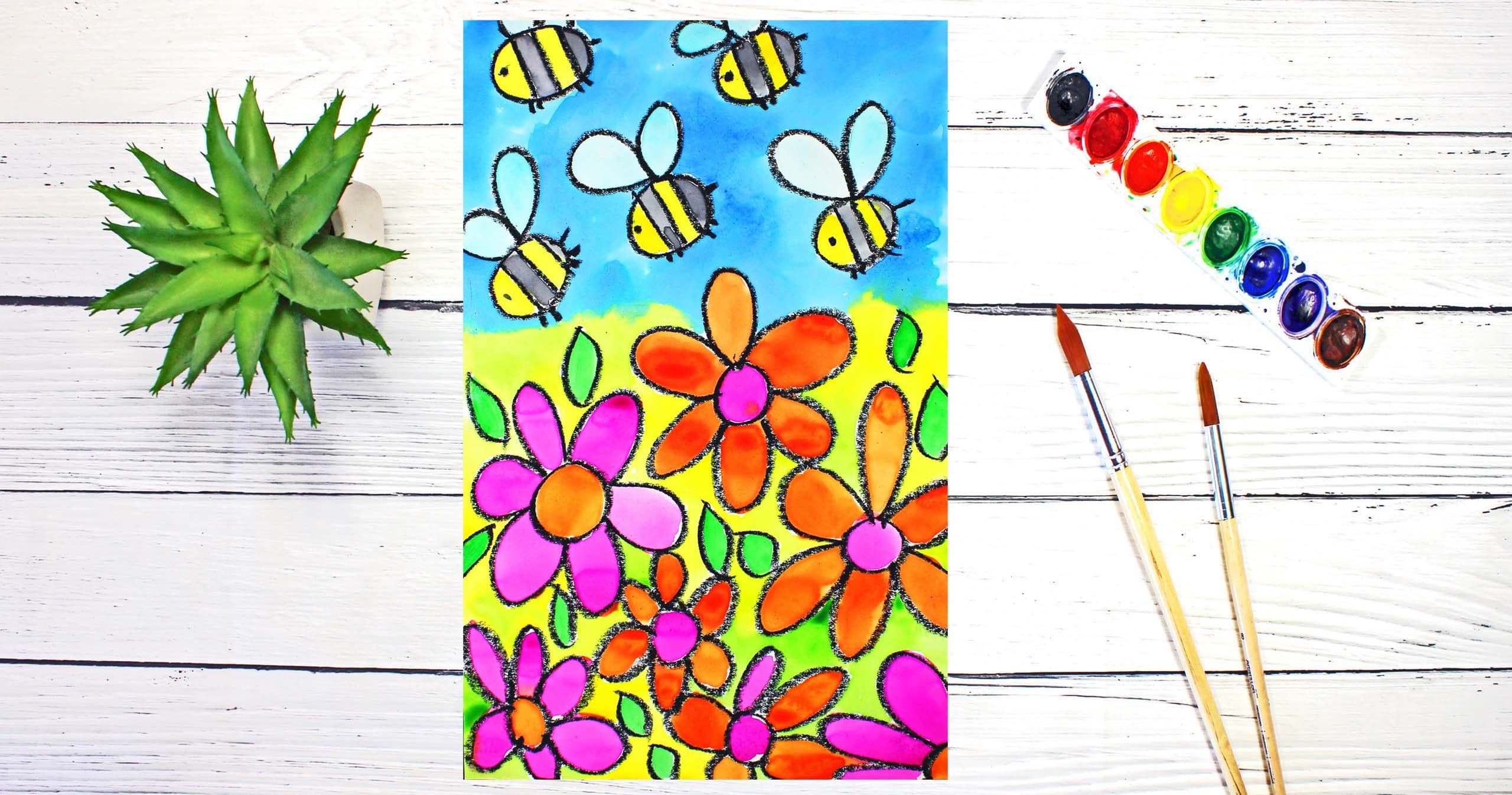 Art Class - Beginner's Garden Painting