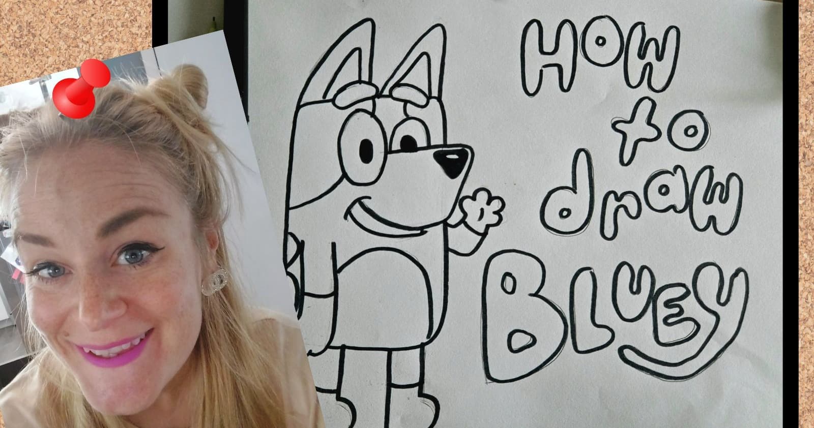Art Class - Draw Bluey with me