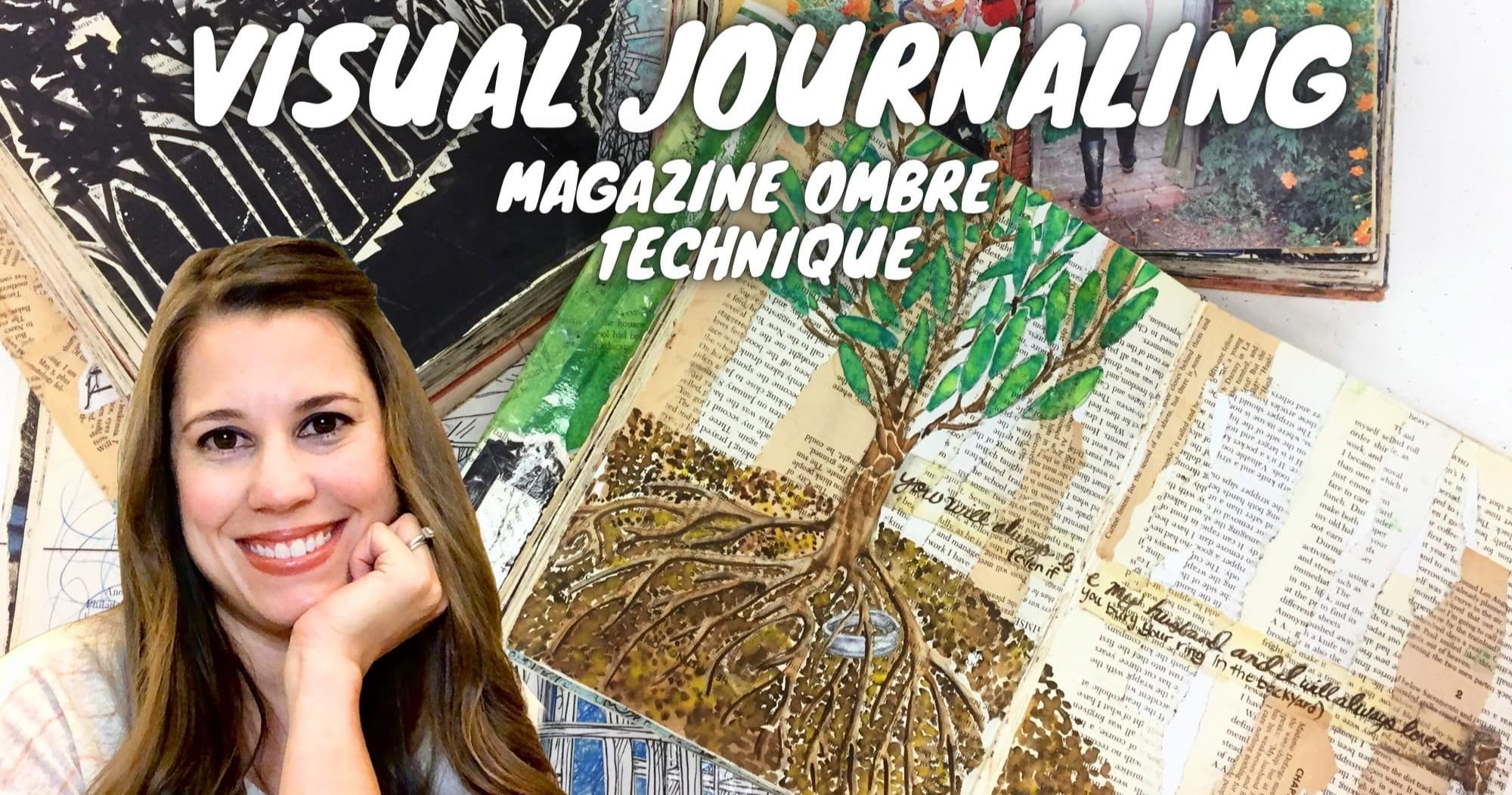 Art Class - Magazine Ombre Collage