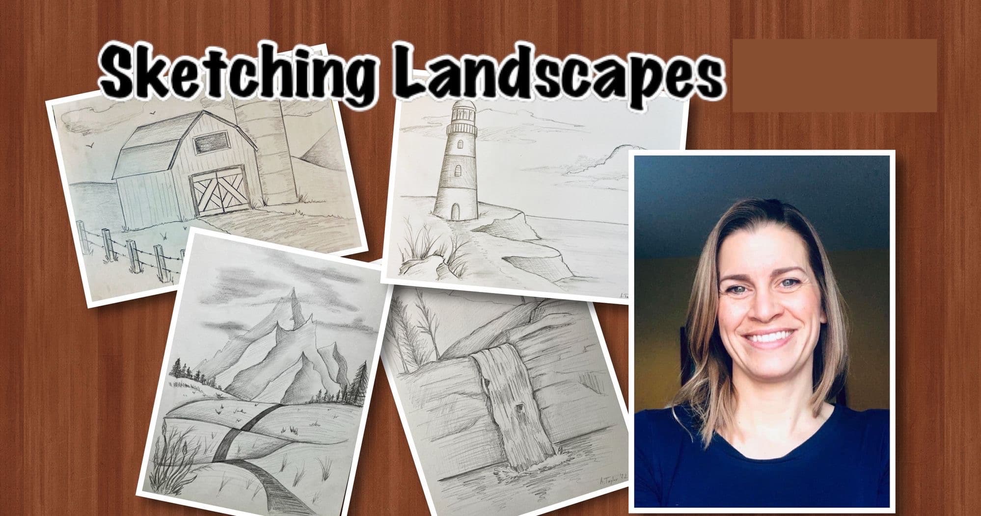 Art Class - Realistic Landscape Drawing