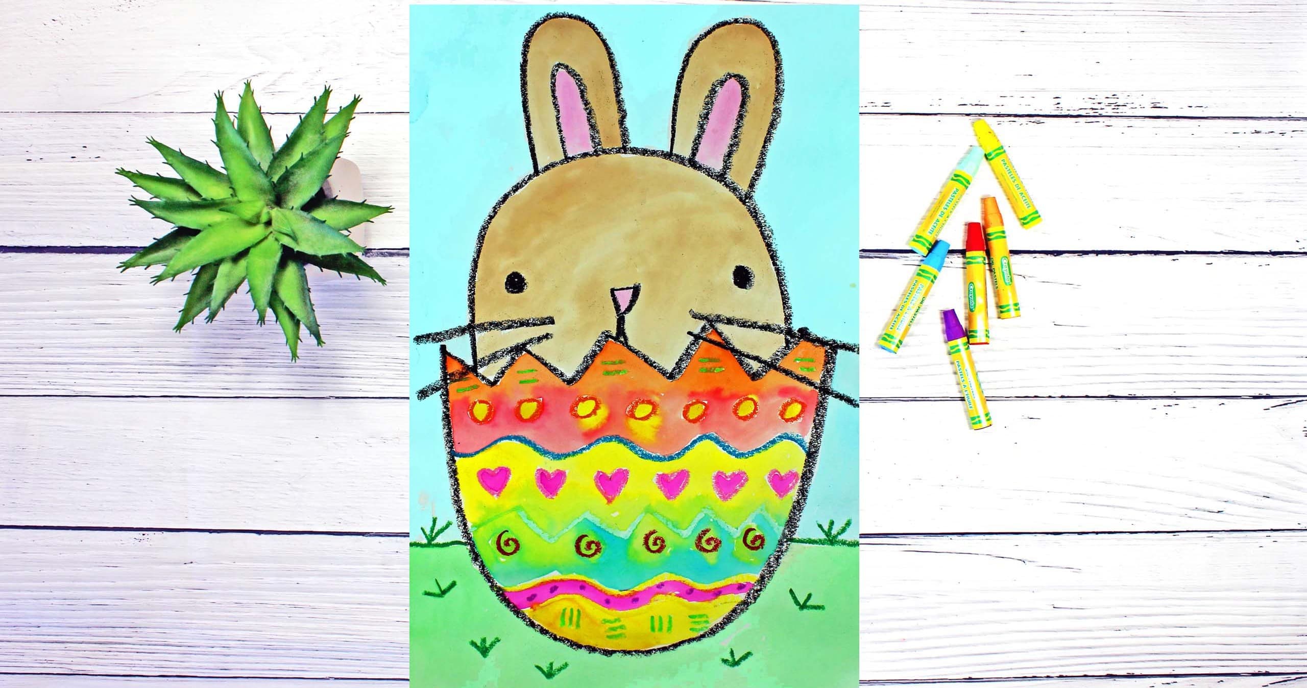 Art Class - Draw & Watercolor Bunnies