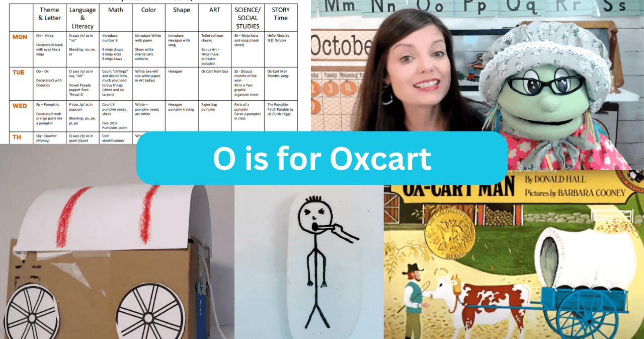 Early Education Class - O is for Oxcart