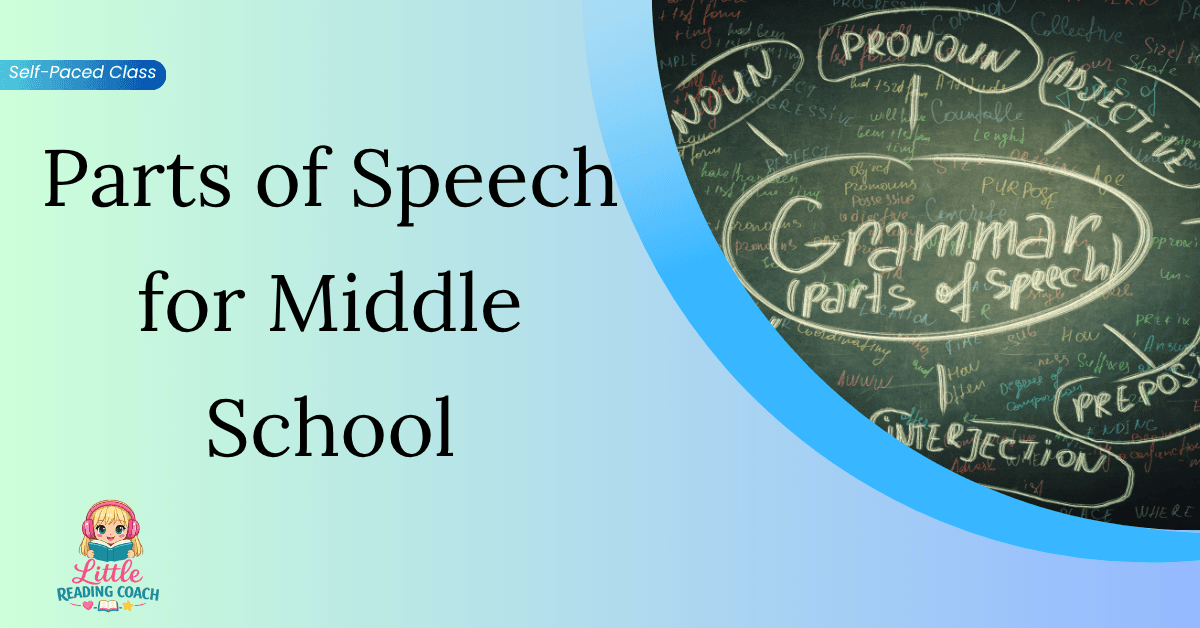 English Class - Middle School Grammar