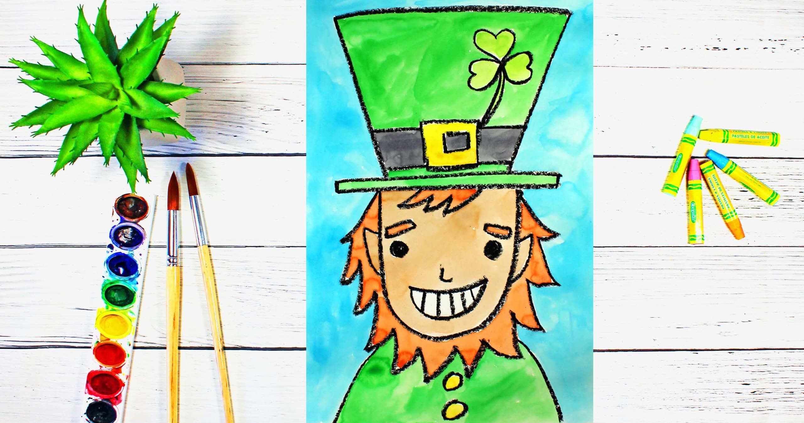 Art Class - Draw & Paint Leprechauns