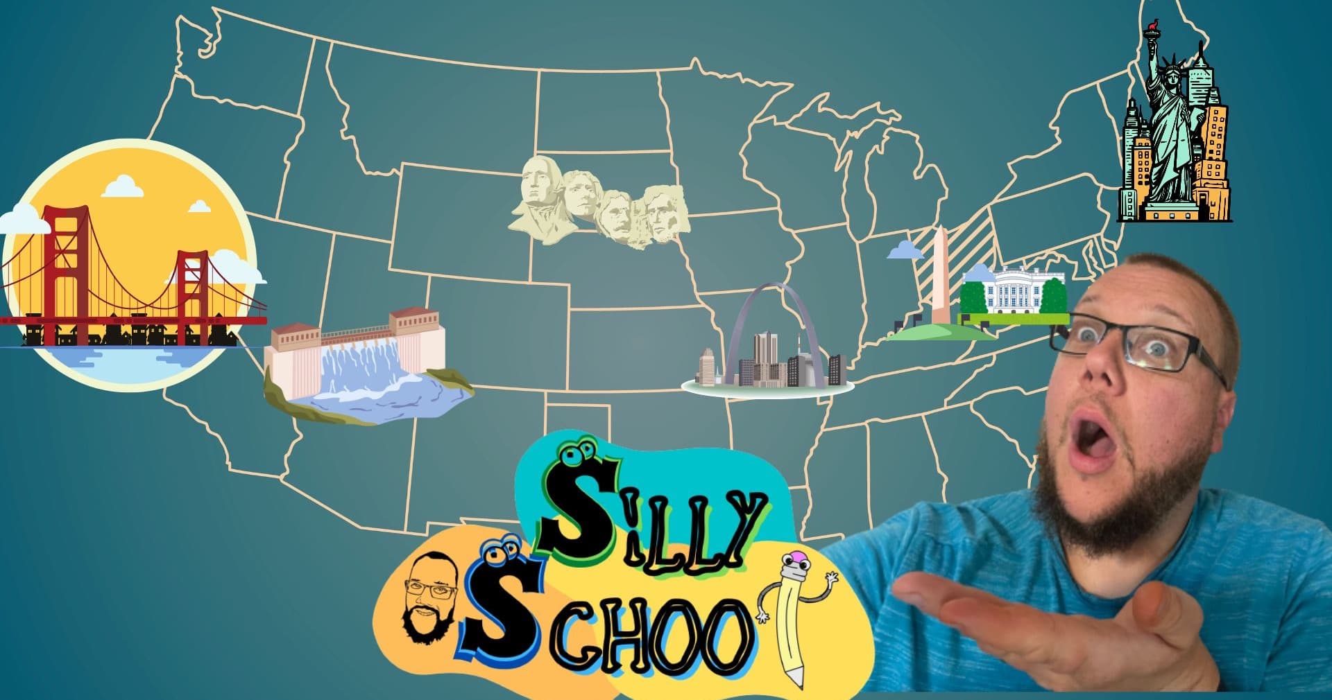 Social Studies Class - Iconic US Sites