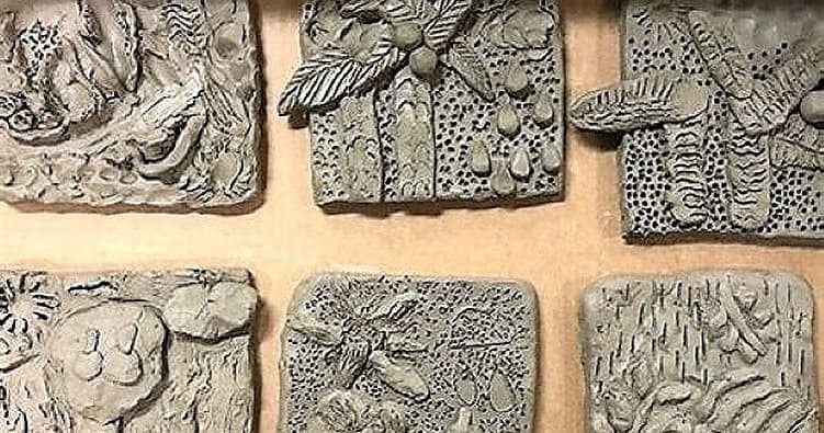 Art Class - Sculpt Air-Dry Clay Tiles