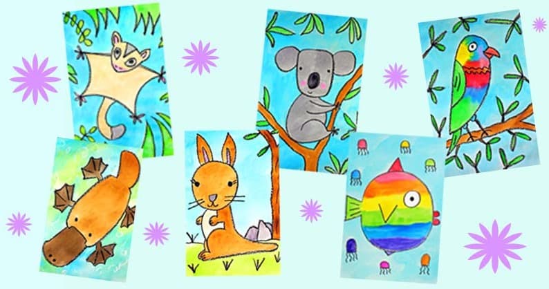 Art Class - Draw & Paint Aussie Animals