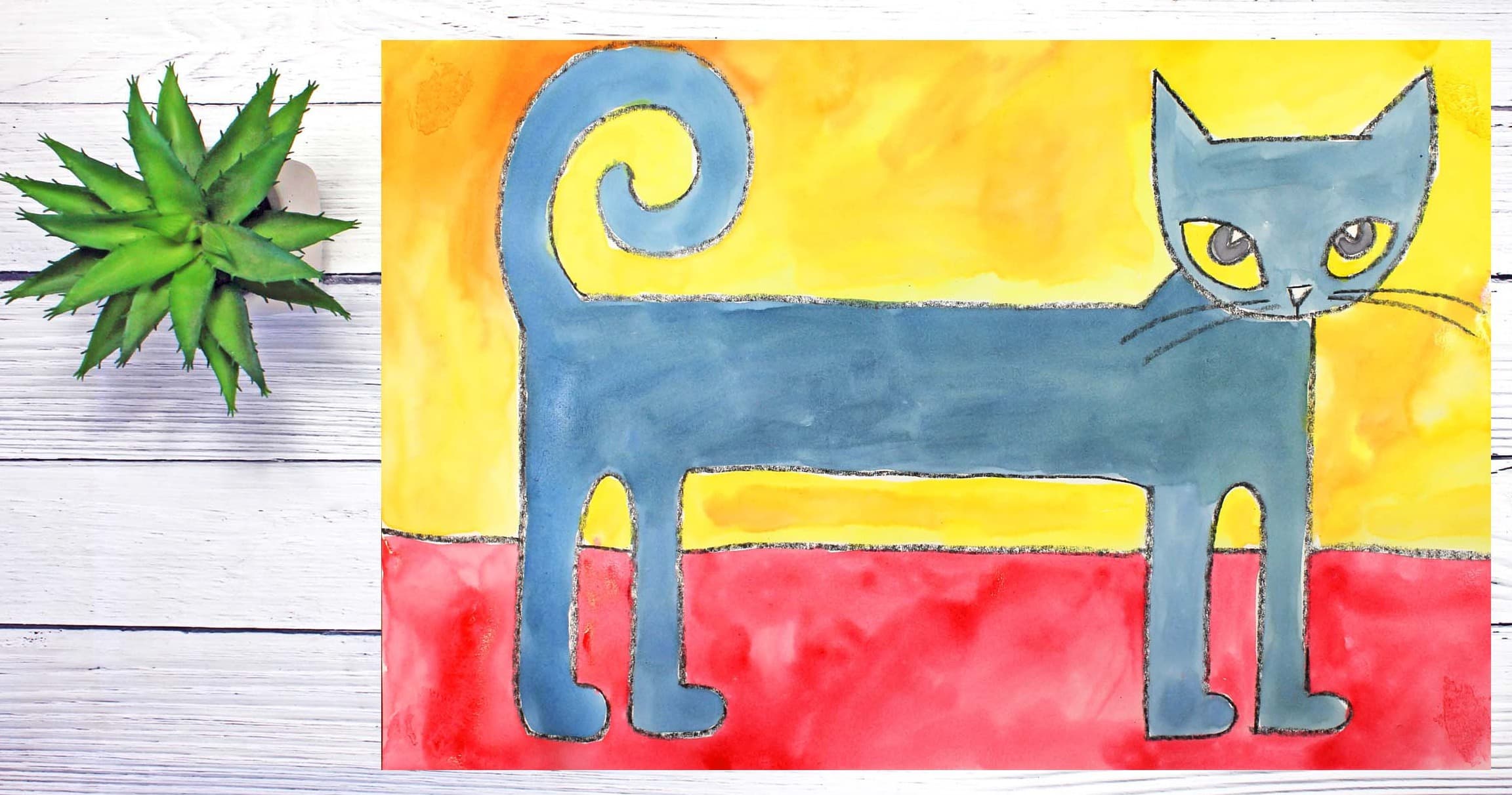 Art Class - Create Watercolor 'Pete'