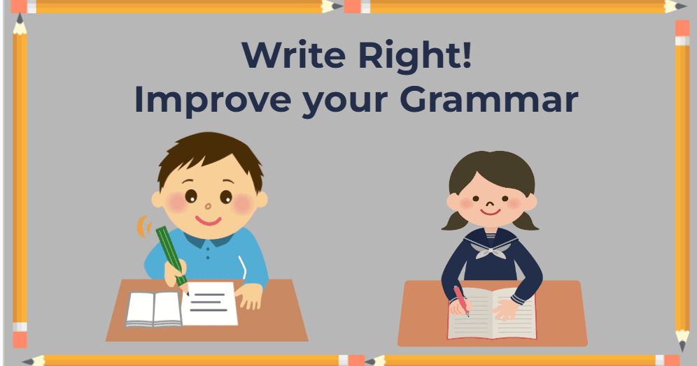 English Class - Grammar Mastery: Write