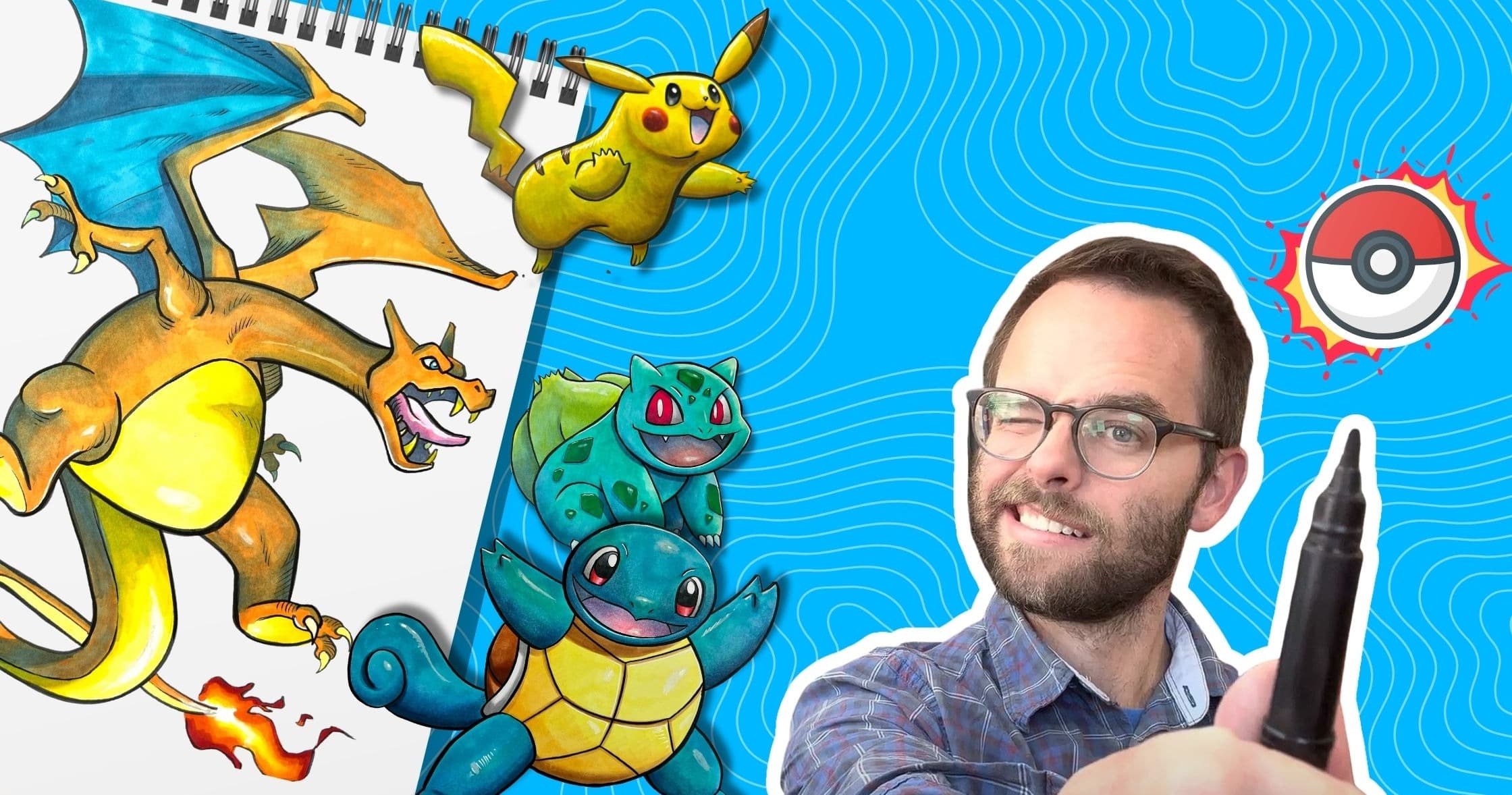 Art Class - Master Cartoon Pokemon Art