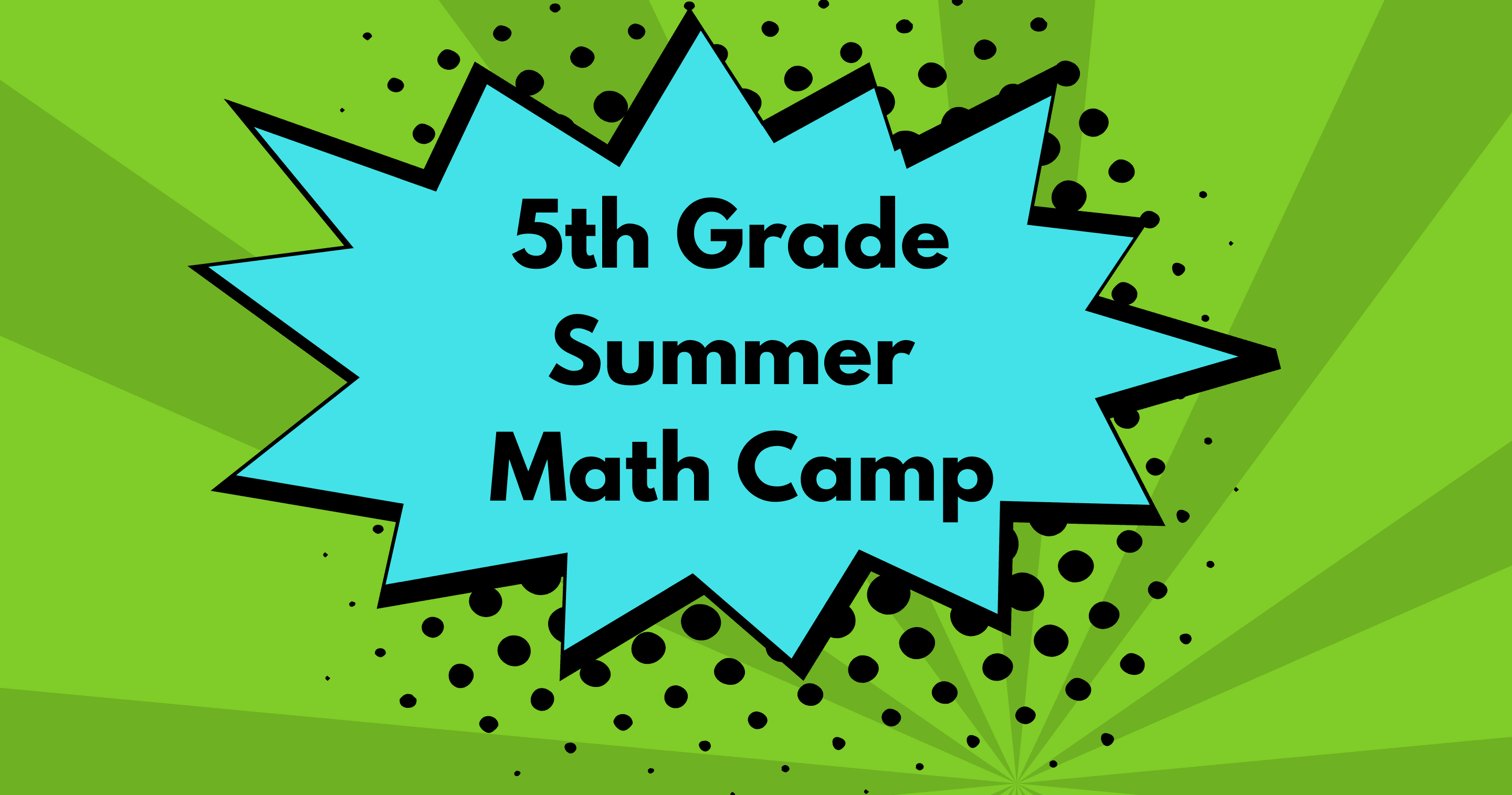 Math Class - 5th Grade Summer Math Camp