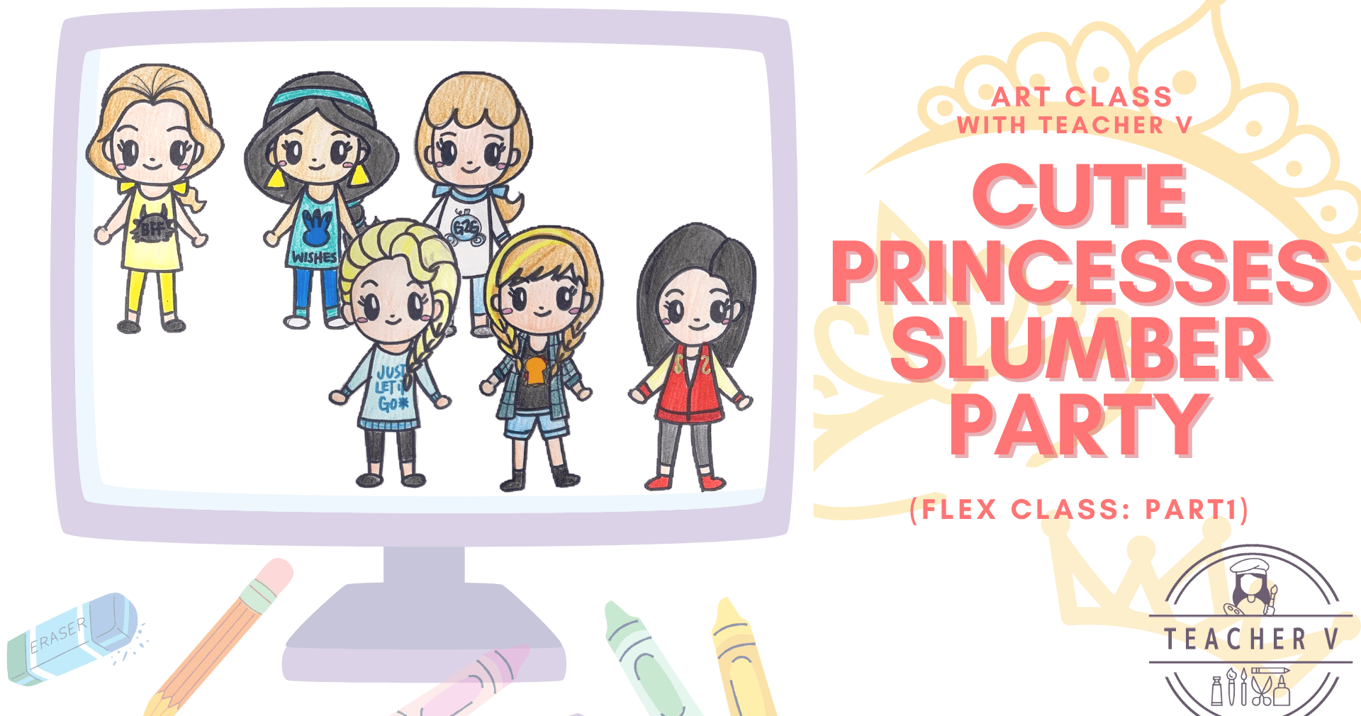 Art Class - Cute Chibi Princess Drawing