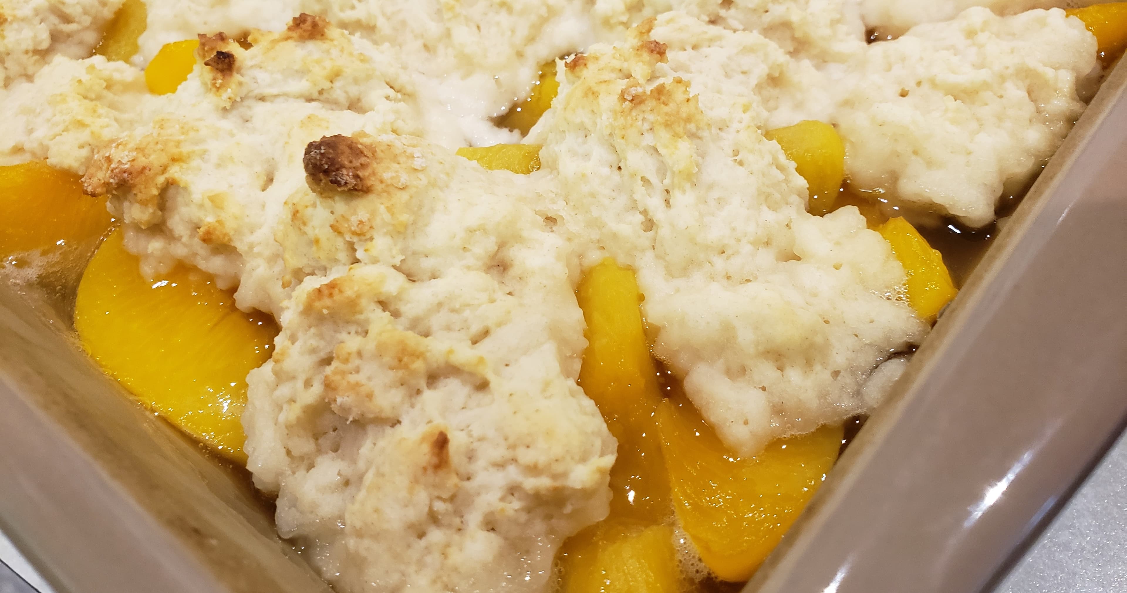 Life Skills Class - Easy Peach Cobbler